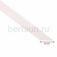 Резинка босоножная 16 мм. белая ИТАЛИЯ