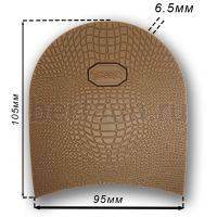 Набойка №  30  BISSELL 61В черепашка 6,5 мм муж светло-коричневый  ALL LIGHT BROWN (8) 