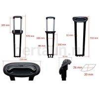 Ручка телескоп. д/чемодана №110  FSD 6010 28"