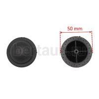 Ножка №11  Пукля супер большая круглая черная D011 ТМЛ/MF 650 K ЛТ