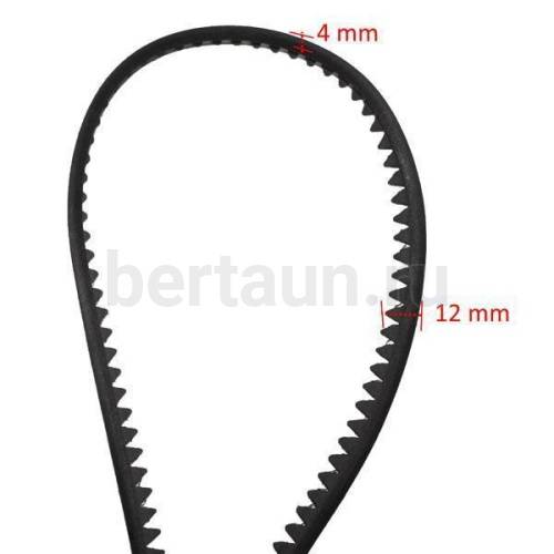 Рант № 5  декоративный  (4 мм) овал черный