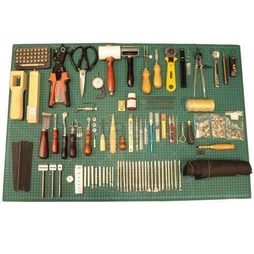 Набор для кожевенников "MasterBert SUPER LUX" 56 предметов ( № 5)