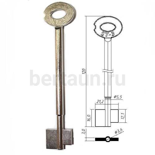 Заг.для ключ. СТУВ -3  DV-2218   №438 