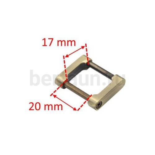 Ручкодержатель №24 портфельный А-1605 20мм (D018/0283)ЛТ антик