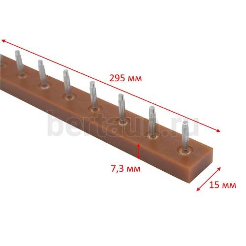 Полоса - штырь № 5  PROFI BASF ТОНКИЙ ШТЫРЬ (10 пар)  карамель