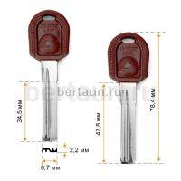 Заг.для ключ. MASTER.LOCK.LM 2 пр.п/бронь кв.спец.пл.  верт. № 613