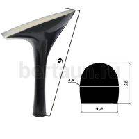 Каблуки №  13 КА черные 2175