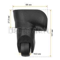 Колесо № 68 д/чемодана  FРС7   (комплект из 4шт) (115 аналог)