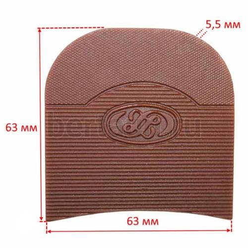 Набойка №     1021    ПРИБАЛТИКА  061 коричневые