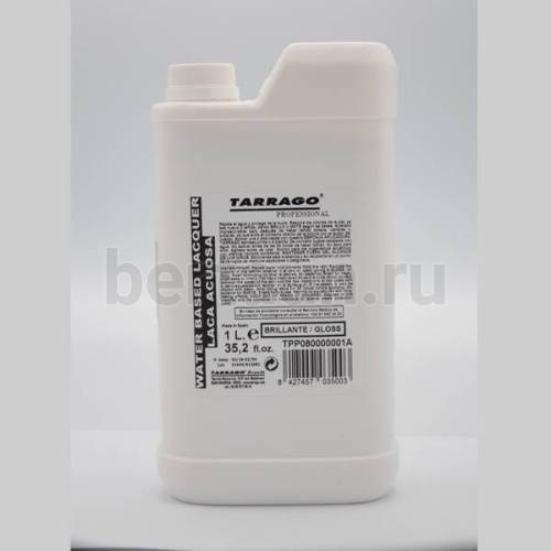 Тарраго №237   (TPP08) защит. глянцевое покрытие для глад. кожи, проф. BRILLANTE  фляж 1000 мл