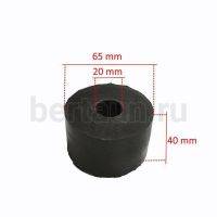 Инстр. №197  Барабан резиновый 65*20*40  для  PN-30