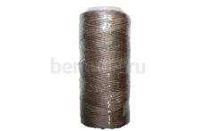 Нитки вощеные№d 0.8мм 100м.Master Bert 1918 серый