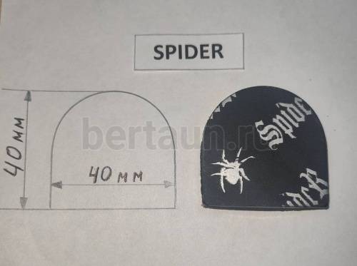 Распродажа WB № 10 SPIDER (ПАУК) набойка без гвоздя на кожаной основе TG - 5 черн. Распродажа WB № 10 SPIDER (ПАУК) набойка без гвоздя на кожаной основе TG - 5 черн.