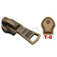 Замок-бегунок № 97  спираль Т8 BERT 82230 антик