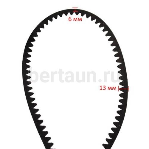 Рант №10 декоративный  (6 мм) косой черный