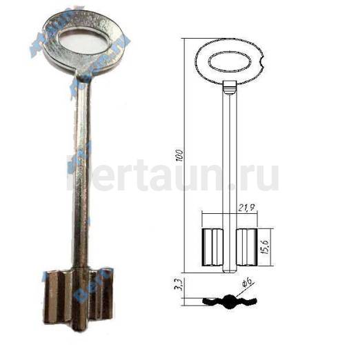 Заг.для ключ. СТРАЖ- 2   DV-1143   № 110