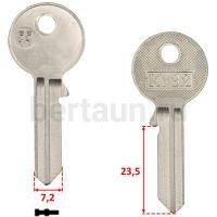 Заг.для ключ. FF 17  №266