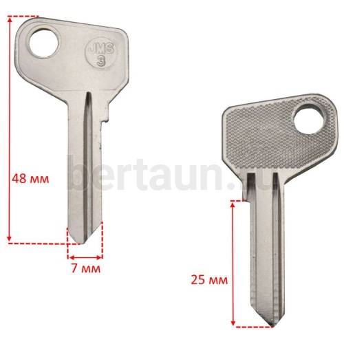 Заг.для ключ. JMS 3, IMS3 _IMS-3_AF7C_FA3_ № 241