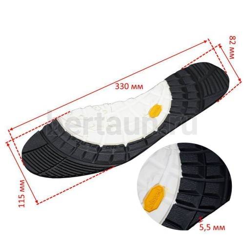 Подошва № 49 BISSELL 112  4,5мм комби.