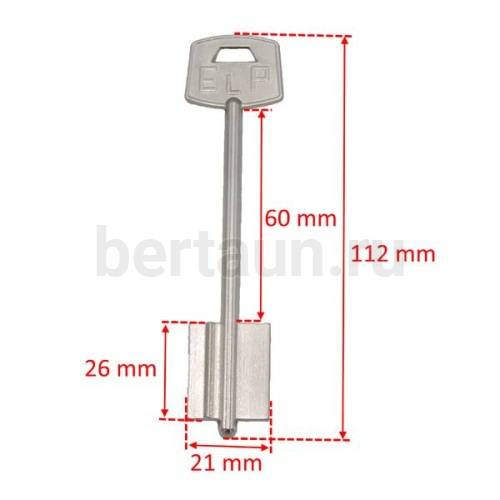 Заг.для ключ. ELP - 4 DV2002 № 26 