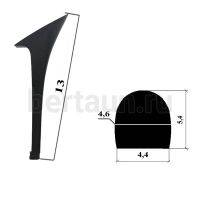 Каблуки № 121к LY 11036 черный  (высота 13 см)