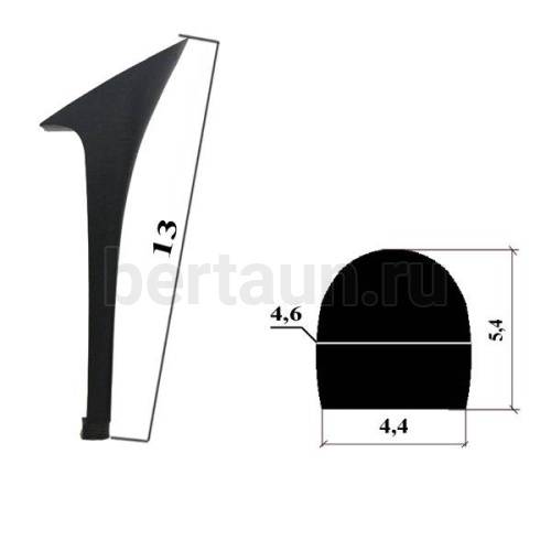 Каблуки № 121к LY 11036 черный  (высота 13 см)