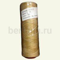 Нитки вощеные №96 d1мм 100м.для ручной прошивки БЕЖ 709 DAFNA