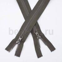 МОЛНИЯ №138 курточная 2 замка ТРАКТОР Т5 Прибалтика 100 см тем.хаки