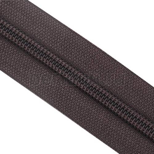 Молния рулонная  №  9  обувная Т7 ИТАЛИЯ  GCC 304 темно-коричневая