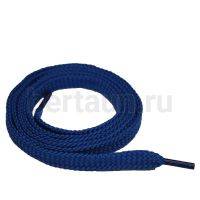 Шнурки № 7 шнурки ПЛОСКИЕ  (223) василек  100 см