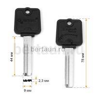 Заг.для ключ.PointLock ALPHA(APEX)AP-1D верт.  (D-236) BK-1  № 638 