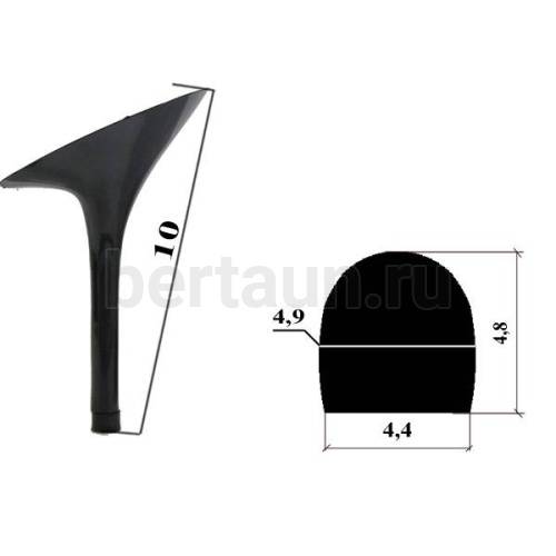 Каблуки № 119 LY 6387 черный лаковый.(высота 10 см)
