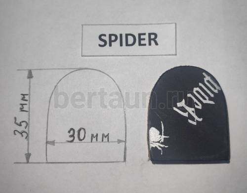 Распродажа WB № 7 SPIDER (ПАУК) набойка без гвоздя на кожаной основе TG - 3 черн Распродажа WB № 7 SPIDER (ПАУК) набойка без гвоздя на кожаной основе TG - 3 черн