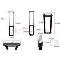 Ручка телескоп. д/чемодана №135  FSD РС5210*20"