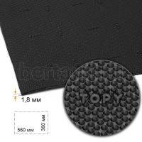 Лист профилактика №111  DUMOUT "topy" 560*360*1,8 мм черный