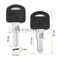 Заг.для ключ. ULC-1SP  CANAS  почт. англ № 662
