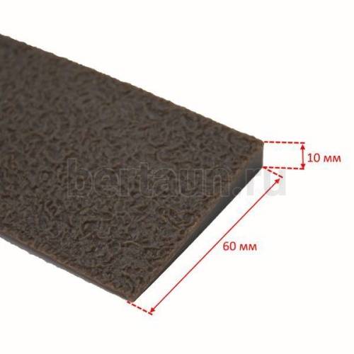 Косяки №17    TOPY CREPE 480*60*10мм широкие светло коричн.