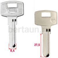 Заг.для ключ. DEK 3_  DK3_ DKB1_DKB1(вертикалка) ERREBI №283