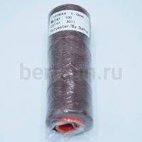 Нитки вощеные№134d1мм 100м.для ручной прошивки  ТЕМ. КОР 3011 DAFNA