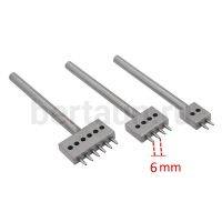 Пробойник № 60 Master Bert строчн. кругл. никель BERT 1мм шаг 6мм (компл 3 шт:2,4,6)