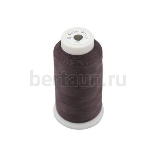 Нитки д/шв.машинки №111 210/2 Master Bert 302 темно коричн.