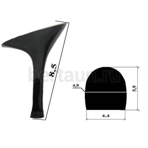 Каблуки №  22 LY 4210 черный лак.(высота  см)