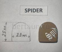 Распродажа WB №  6 SPIDER (ПАУК) набойка без гвоздя на кожаной основе TG - 1 бежев.