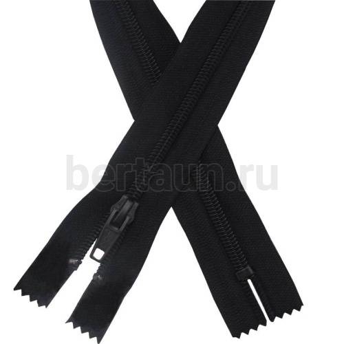 МОЛНИЯ №202 обувная EGO Т7 спираль 55 см черная