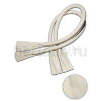 Ручки сумочные готовые 65см № 28 полиурет. свет. беж. мат