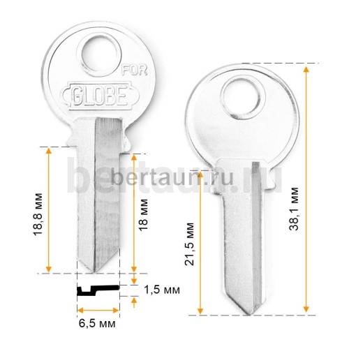Заг.для ключ. GLO22_Х_ №579