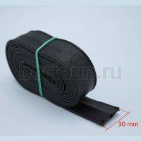 Ручки сумочные ПЛОСКИЕ № 78 3см*2м черный НОВИНКА сетка