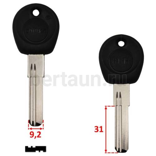 Заг.для ключ. D-172 № 397