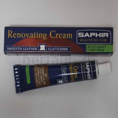 Сапфир №103     ЖИДКАЯ КОЖА -03 св.коричневый (25 мл)