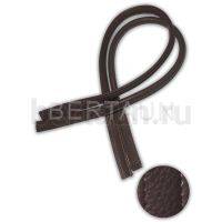 Ручки сумочные 75 см крепл.УЗКОЕ № 95 полиурет. темно-корич. рефлен.